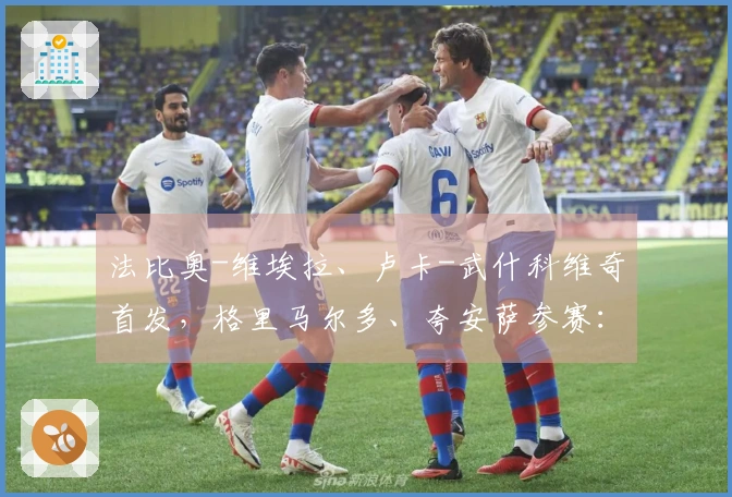 法比奥-维埃拉、卢卡-武什科维奇首发，格里马尔多、夸安萨参赛：汉堡对阵勒沃库森